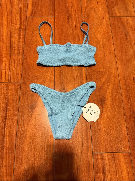 Hunza G Other - Hunza G Sky Blue Terry Bikini Set